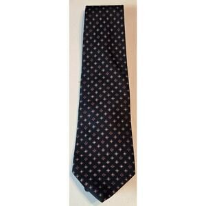 Vintage Arc de Triomphe Sears Mens Tie Blue Red 57"x4" EUC The Mens Shop